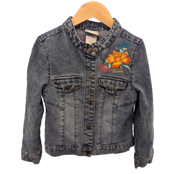Vintage That's so Raven Disney Denim Jacket Girls 7/8 Y2K - Picture 8 of 16